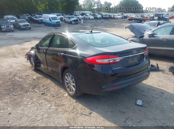 3FA6P0H72HR156453 2017 FORD FUSION Black Tył lewy