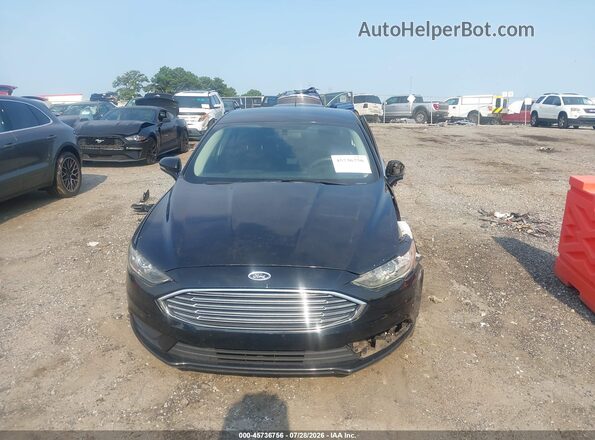 3FA6P0H72HR156453 2017 FORD FUSION Black Widok zestawu wskaźników
