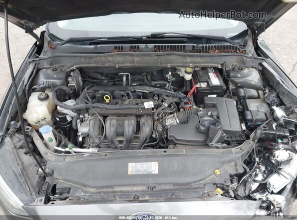 3FA6P0H72HR204033 2017 FORD FUSION Серый Вид сзади