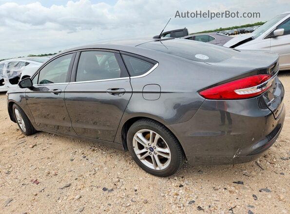 3FA6P0H72JR176398 2018 FORD FUSION Серый Задняя левая четверть