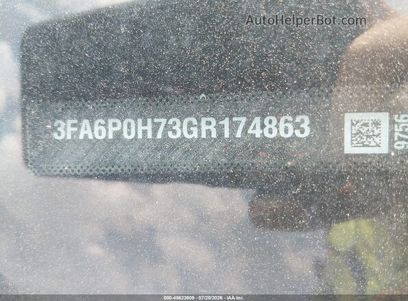 3FA6P0H73GR174863 2016 FORD FUSION Silver ძრავის განყოფილების ხედი