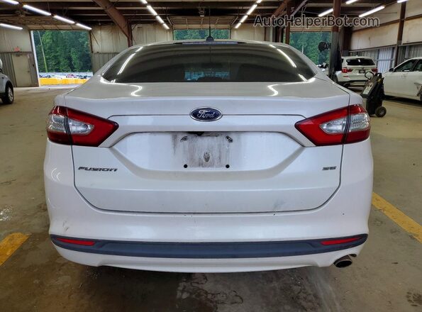 3FA6P0H73GR283596 2016 FORD FUSION White Widok z tyłu