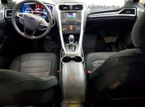 3FA6P0H73GR283596 2016 FORD FUSION White Widok deski rozdzielczej