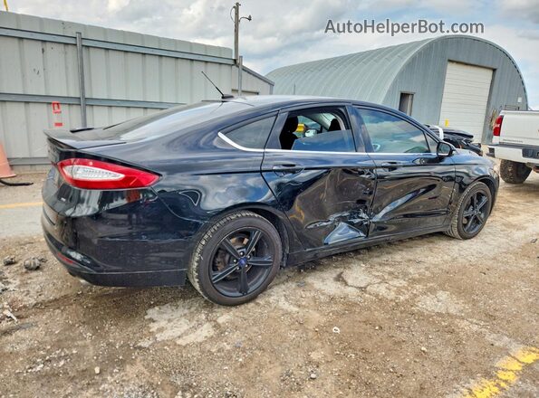 3FA6P0H73GR304480 2016 FORD FUSION Black Задня права чверть