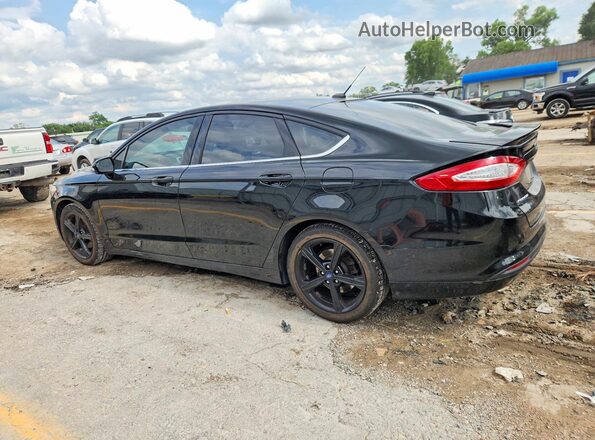 3FA6P0H73GR304480 2016 FORD FUSION Black Задня ліва чверть