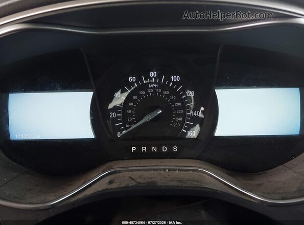 3FA6P0H73GR313261 2016 FORD FUSION Red Widok tylnych siedzeń
