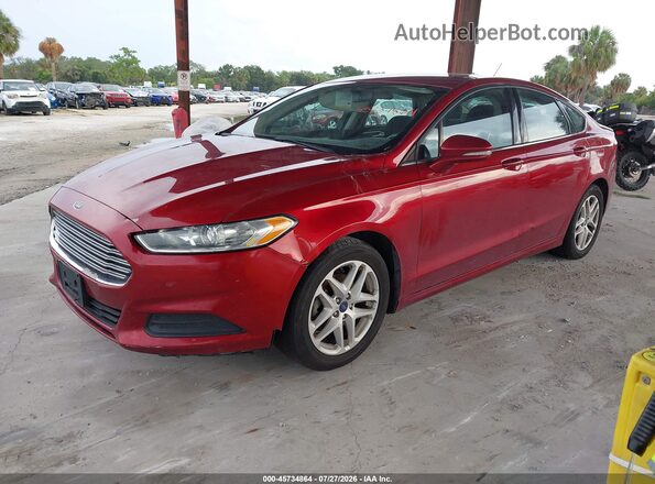 3FA6P0H73GR313261 2016 FORD FUSION Red Przód lewy