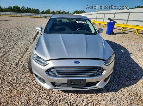 3FA6P0H73GR376330 2016 FORD FUSION Silver Vista frontal