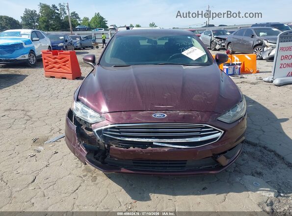 3FA6P0H73HR137250 2017 FORD FUSION Бордовый Вид щитка приборов