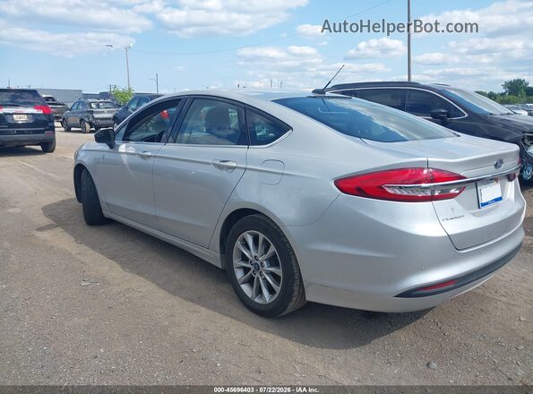 3FA6P0H73HR297340 2017 FORD FUSION Серебряный Задняя левая четверть