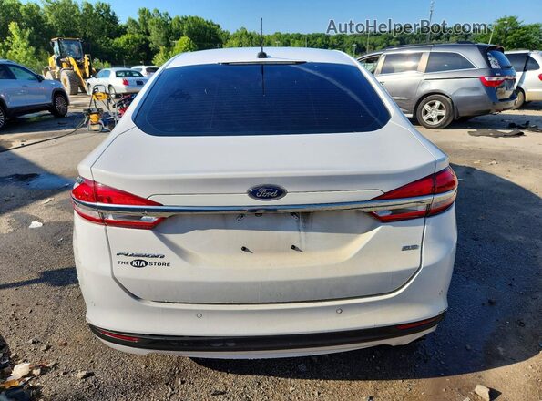 3FA6P0H73HR370240 2017 FORD FUSION White Rear view