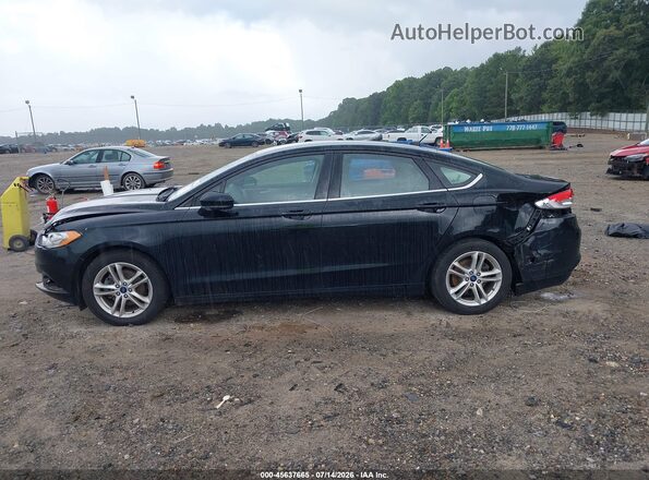 3FA6P0H73JR140557 2018 FORD FUSION Черный Панорамный вид салона 360°