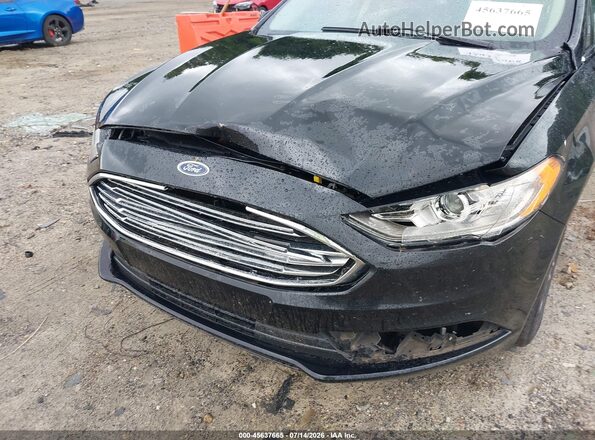 3FA6P0H73JR140557 2018 FORD FUSION Черный Вид спереди