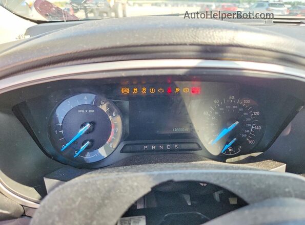 3FA6P0H74GR127986 2016 FORD FUSION Black Vista del cuadro de instrumentos