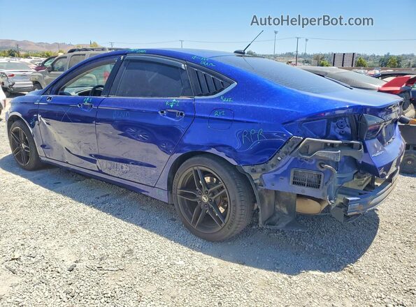 3FA6P0H74GR144982 2016 FORD FUSION Blue უკანა მარცხენა