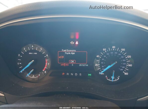 3FA6P0H74GR150877 2016 FORD FUSION Silver Widok tylnych siedzeń