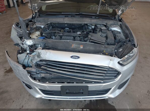 3FA6P0H74GR150877 2016 FORD FUSION Silver Widok z tyłu