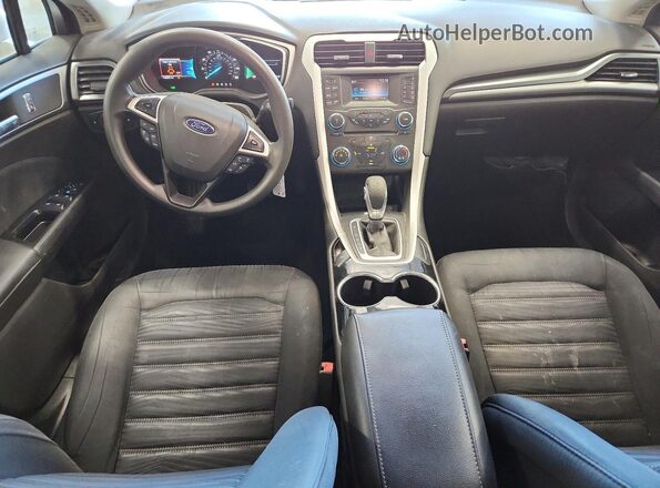 3FA6P0H74GR199934 2016 FORD FUSION Silver Vista del salpicadero