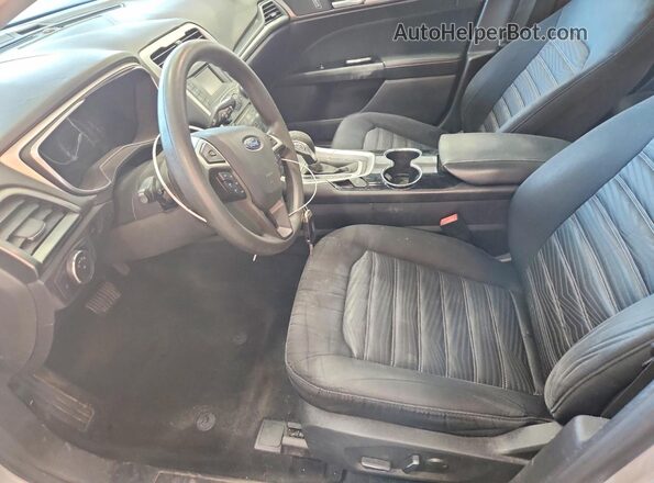 3FA6P0H74GR199934 2016 FORD FUSION Silver Vista interior delantera