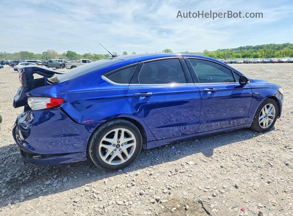 3FA6P0H74GR213475 2016 FORD FUSION Blue Rear right
