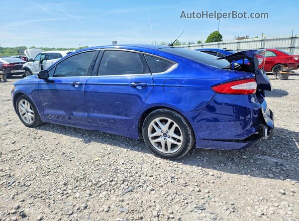 3FA6P0H74GR213475 2016 FORD FUSION Blue Rear left