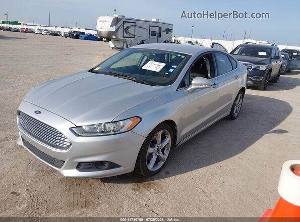 3FA6P0H74GR228641 2016 FORD FUSION Silver წინა მარცხენა ხედი სამი მეოთხედიდან