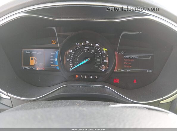 3FA6P0H74GR228641 2016 FORD FUSION Silver უკანა სავარძლების ხედი