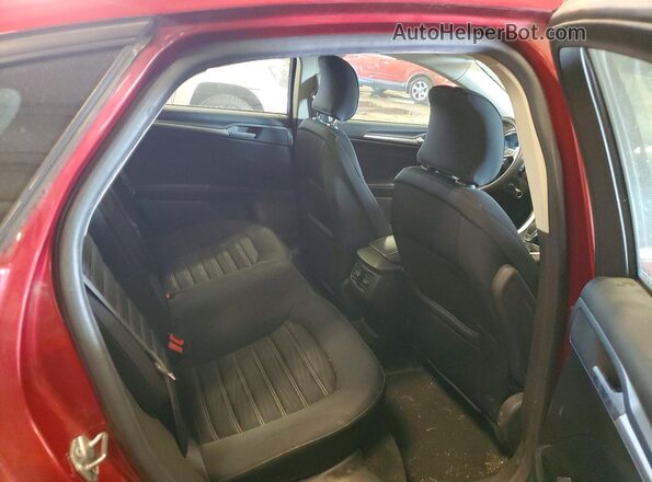 3FA6P0H74GR253295 2016 FORD FUSION Red უკანა სავარძლების ხედი