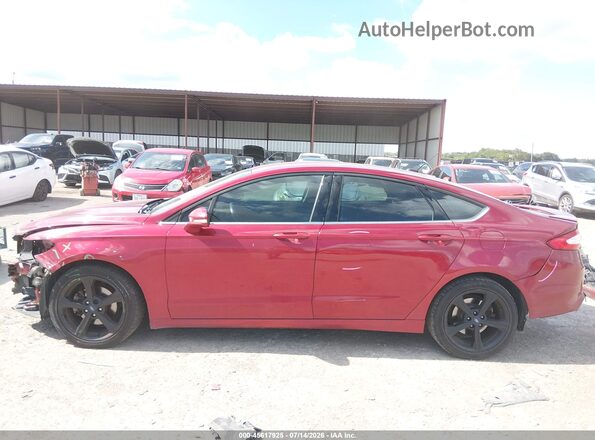 3FA6P0H74GR276575 2016 FORD FUSION Красный Панорамный вид салона 360°