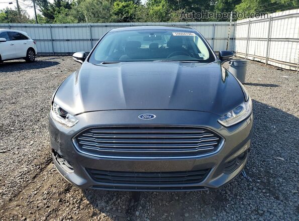 3FA6P0H74GR294512 2016 FORD FUSION Gray Front view