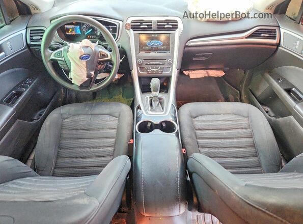 3FA6P0H74GR301930 2016 FORD FUSION Brown წინა პანელის ხედი
