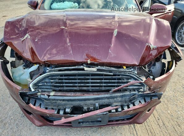 3FA6P0H74GR301930 2016 FORD FUSION Brown უკანა სალონის ხედი