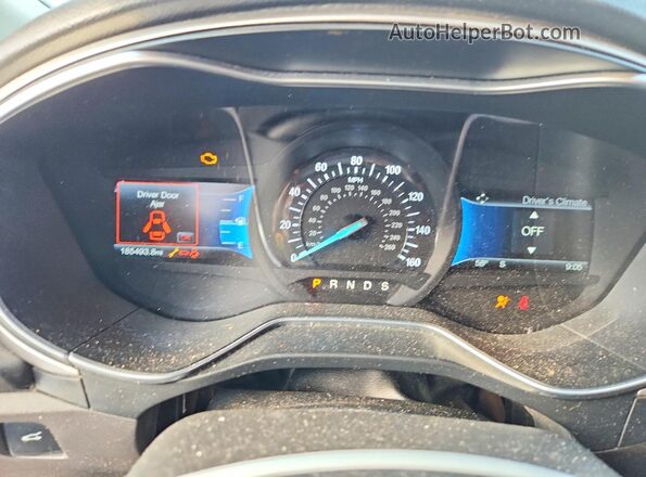 3FA6P0H74GR301930 2016 FORD FUSION Brown ხელსაწყოთა პანელის ხედი