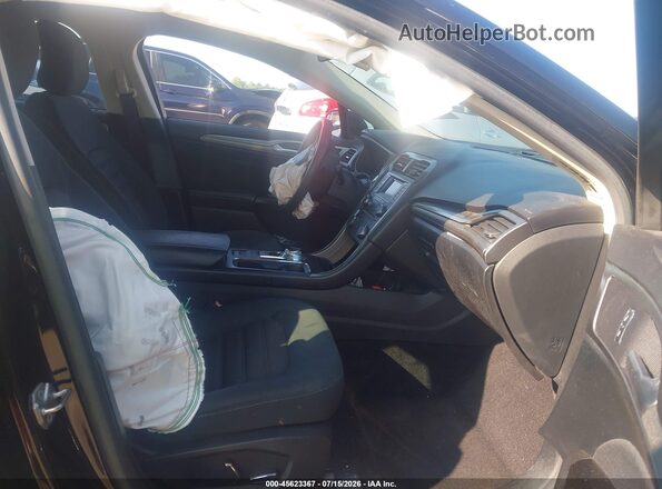 3FA6P0H74HR203563 2017 FORD FUSION Black Սալոնի դիմացի տեսք