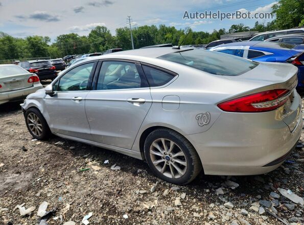 3FA6P0H74HR377245 2017 FORD FUSION Silver Tył lewy