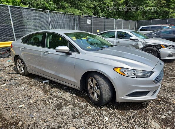 3FA6P0H74HR377245 2017 FORD FUSION Silver Przód prawy