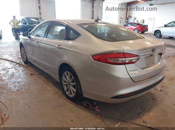 3FA6P0H74HR394434 2017 FORD FUSION Silver Tył lewy