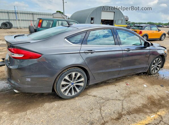 3FA6P0H74JR109897 2018 FORD FUSION Gray Задня права чверть