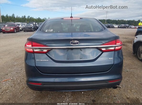 3FA6P0H74JR135027 2018 FORD FUSION Blue 