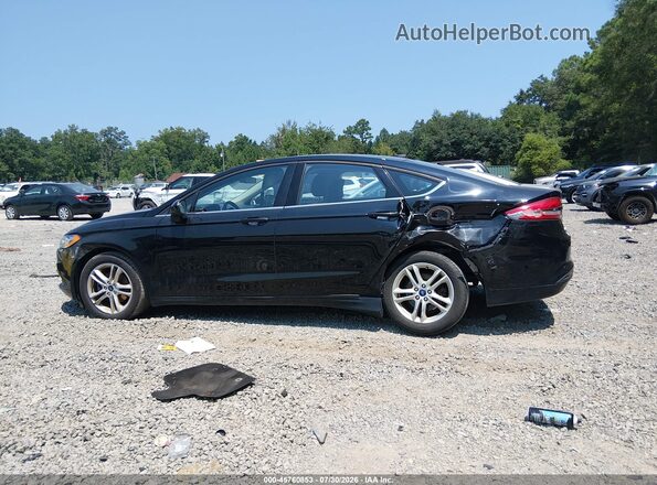 3FA6P0H74JR278334 2018 FORD FUSION Black Панорамний вид салону 360°