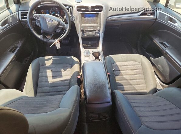3FA6P0H74LR195313 2020 FORD FUSION Белый Вид панели приборов