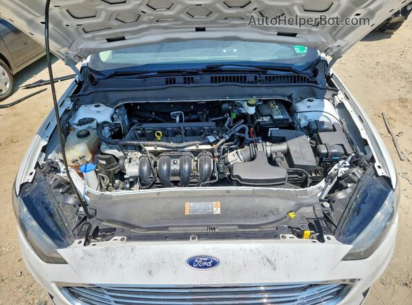 3FA6P0H74LR195313 2020 FORD FUSION Белый Вид задней части салона