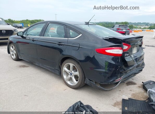 3FA6P0H75GR186416 2016 FORD FUSION Black Հետևի ձախ