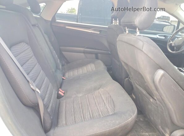 3FA6P0H75GR200461 2016 FORD FUSION White Rear seats view
