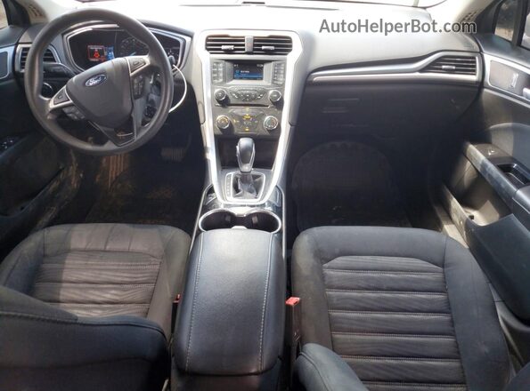 3FA6P0H75GR200461 2016 FORD FUSION White Dashboard view