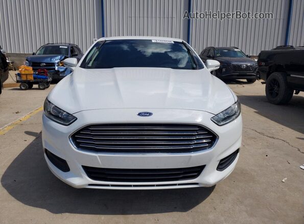 3FA6P0H75GR200461 2016 FORD FUSION White Front view