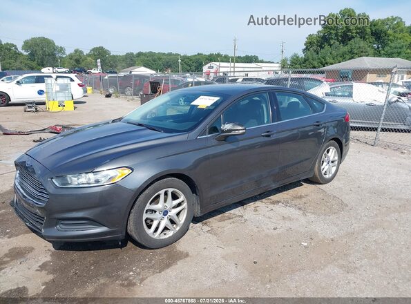 3FA6P0H75GR395137 2016 FORD FUSION Gray Front left
