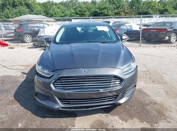 3FA6P0H75GR395137 2016 FORD FUSION Gray Instrument cluster view