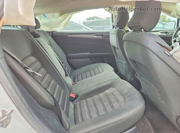 3FA6P0H75HR227192 2017 FORD FUSION White Rear seats view