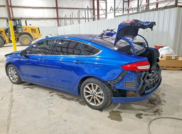 3FA6P0H75HR287330 2017 FORD FUSION Blue Tył lewy